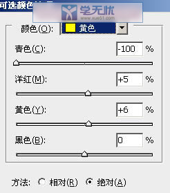 黃色參數(shù)