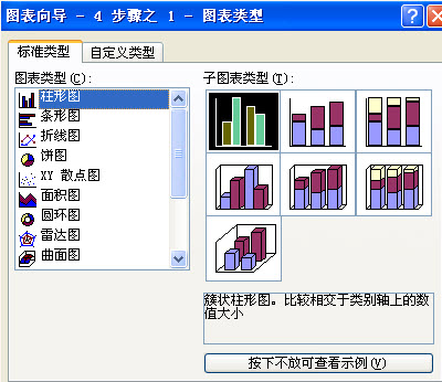 excel2003創(chuàng)建圖表