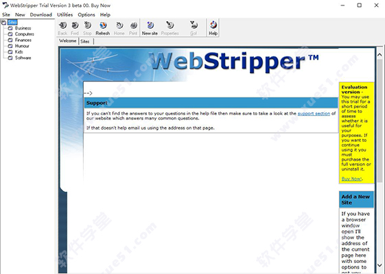 webstripper(離線瀏覽器)