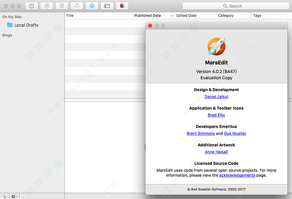 marsedit mac注冊版