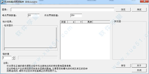 Dead Pixel Test(相機(jī)壞點(diǎn)檢測(cè)工具)