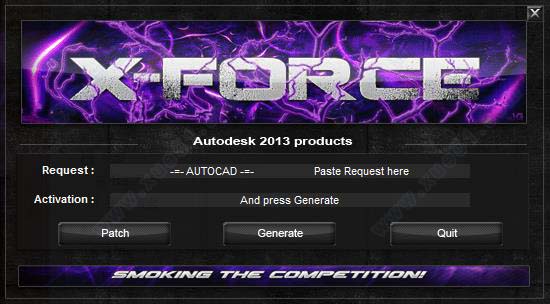 Autocad 2013 注冊(cè)機(jī)
