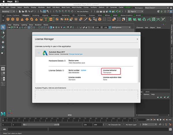 Autodesk maya 2017 for mac破解版