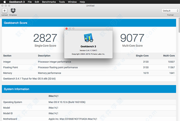 geekbench3 mac 破解