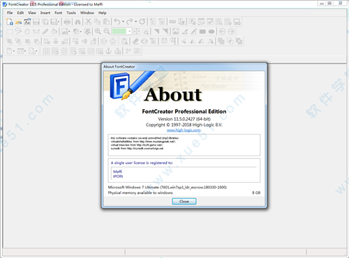 FontCreator 11.5破解版