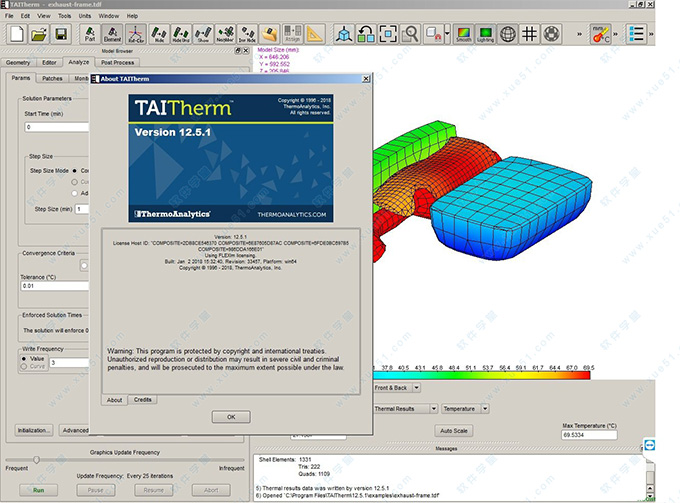 TAITherm熱分析軟件破解版