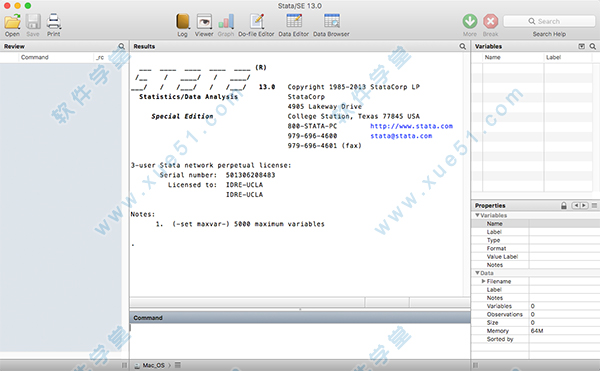 stata 13 for mac