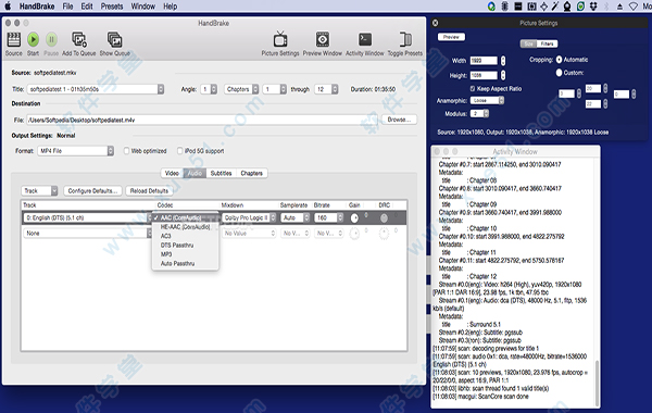 5盡情享受HandBrake mac的愉快旅程