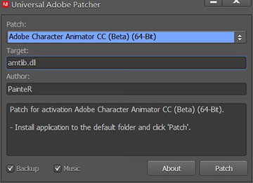 Adobe Character Animator CC 2018 注冊(cè)機(jī)