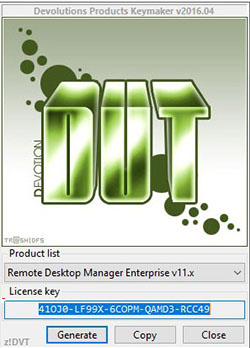 Remote Desktop Manager 14注冊機(jī)