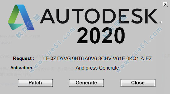 AutoCAD mep 2020注冊機