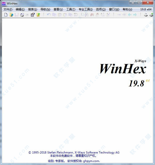 WinHex v19.8SR7綠色中文特別版