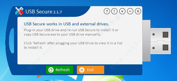 U盤加密軟件(USB Secure)綠色免費版